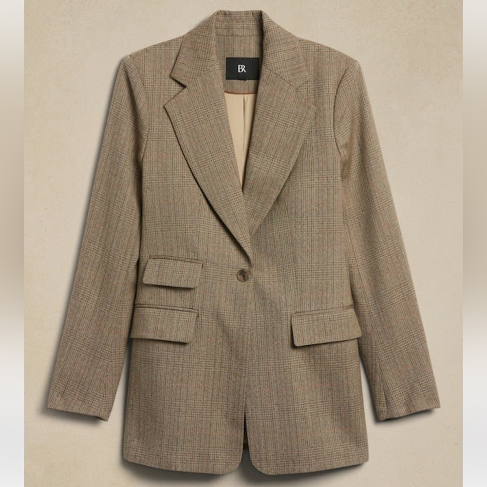 BANANA REPUBLIC‼️‼️. LIDO SCULPTED ITALIAN WOOL BLAZER